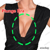 Super Ultra V Bra Deep U Plunge Push up V Bra 3 Way Straps Convertible Maximum Cleavage Top